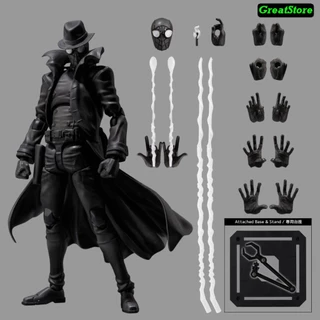 [ Sẵn ] Mô hình SV Action Spider-Man Into the Spider-Verse Spider-Man Noir Action Figure 16 cm