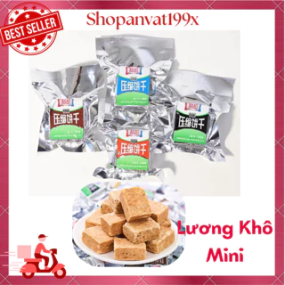 1Kg Lương Khô Mini Thượng Hải Đủ Vị, Lương Khô Đồ Ăn Vặt