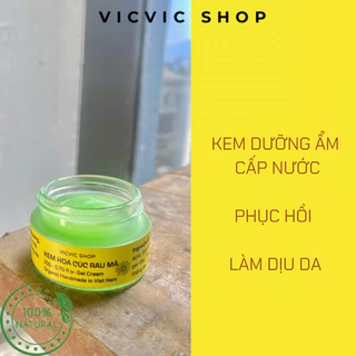 Kem Hoa Cúc Rau Má handmade Vicvicshop Mỹ Phẩm Thiên Nhiên - Mỹ phẩm bầu