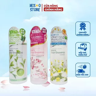 Sữa Tắm Manis Dưỡng Trắng Da White Body Shampoo Nhật Bản - 450ml