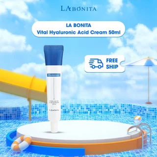 Kem HA dưỡng ẩm & tăng độ đàn hồi - LA BONITA Vital Hyaluronic Acid Cream 50ml