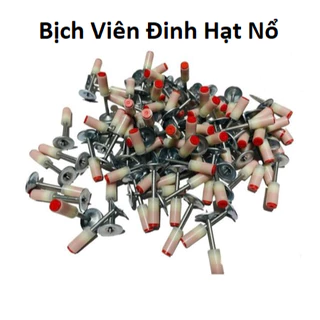 Bịch 50 Viên Đinh Hạt Nổ. Sử dụng Cho Máy bắn đinh bê tông thế hệ mới. Bịch 50 Đinh