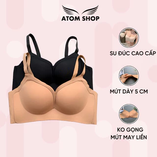 Áo Lót Đúc Su Không Gọng Cao Cấp Mút Dày Ôm Sát ATOMSHOP AS16