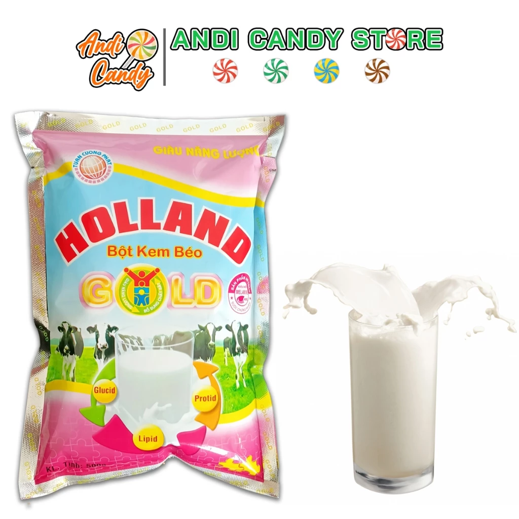 Sữa Bột Kem Béo Hà Lan 500gr
