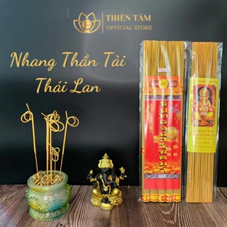 Hương Nhang Thần Tài Thái Lan Chính Hãng Cuốn Tàn Tài Lộc Mua 10 Tặng  1