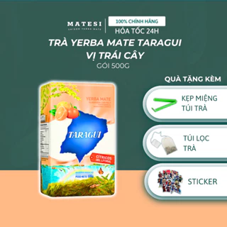 [HCM Yerba Mate] Trà VỊ TRÁI CÂY 500g CÍTRICOS - Trà Nam Mỹ - Tặng kẹp trà & FREE 10 túi lọc tái sử dụng