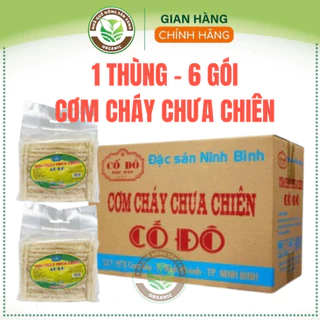 1 THÙNG 6 GÓI Cơm cháy cố đô chưa chiên 1000g- ĐẶC SẢN NINH BÌNH