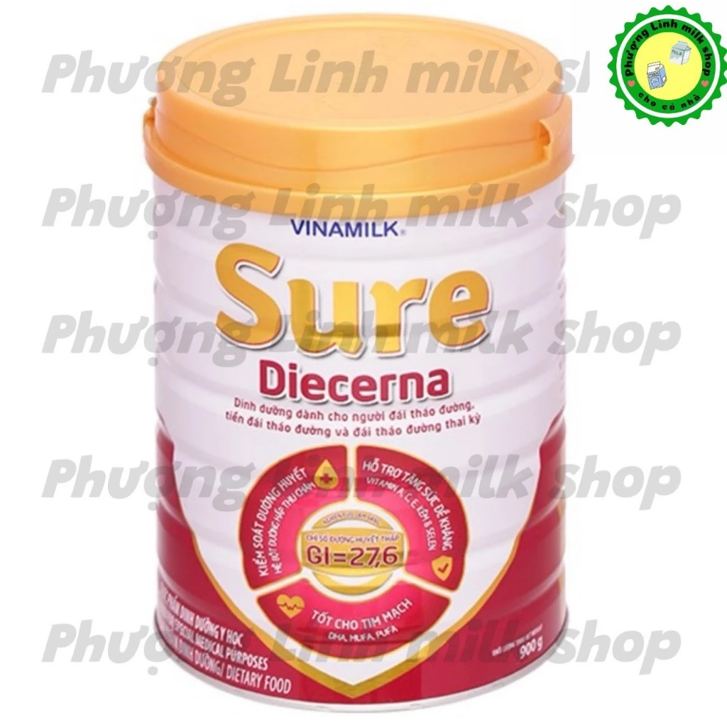 SỮA BỘT VINAMILK SURE DIECERNA 900G