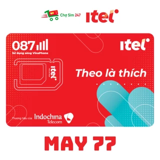 Sim 4G Itelecom Vina Tốc Độ Cao Ưu Đãi 4Gb/ngày Miễn Phí Nội Mạng Nghe Gọi Tẹt Ga - Sim Giá rẻ Sinh Viên