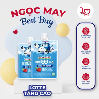 [Chính hãng] Nước Dinh Dưỡng Lotte Từ Hoa Quả Và Rau Củ Organic Giúp Bé Phát Triển Chiều Cao, Ăn Ngon Miệng, Tăng Cường