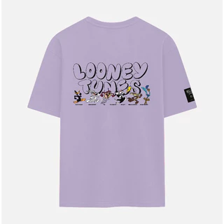 Áo Thun BOO Unisex Oversized Looney Tunes In lưng S24