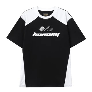 Áo thun Unisex Form rộng - Brand Bonney Legend - Black - CONTEST TEE