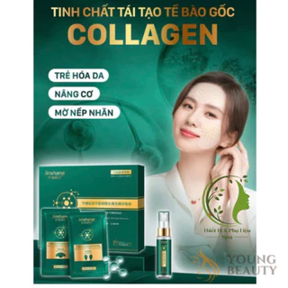 Bộ Đôi Tinh Chất Tái Tạo Tế Bào Gốc Collagen Jinshane