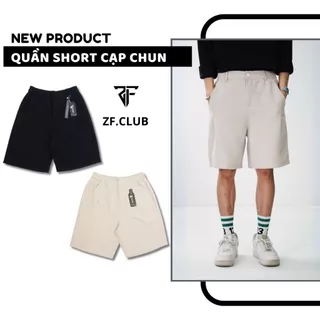 Quần Short Nam ZF.CLUB Dáng Âu Trẻ Trung Basic Phong Cách Hàn Quốc Chất Vải Tuyết Mưa Cạp Chun Co Giãn [ SA ]