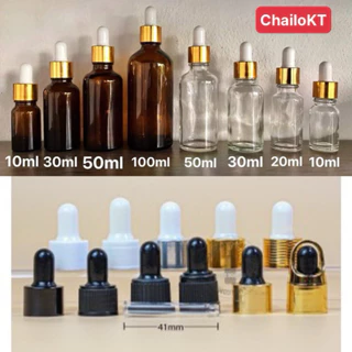 Chai chiết serum thuỷ tinh 5ml 10ml 15ml 20ml