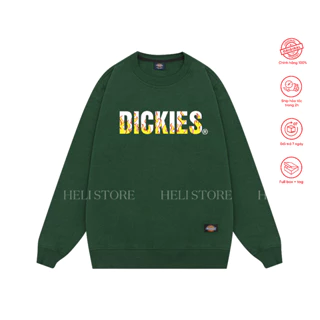 Áo sweater Màu Rêu Nam Nữ Dickies chính hãng