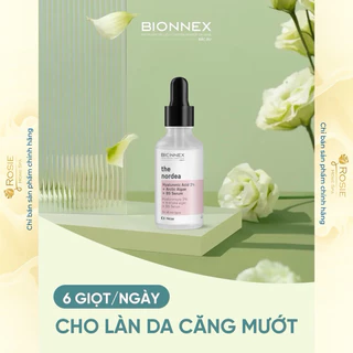 [HÀNG CHÍNH HÃNG] Serum BIONNEX The Nordea 30ml HA2% + B5 + Arctic Algae