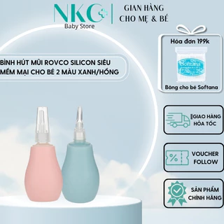 Bình Hút Mũi ROVCO - Silicone Mềm Mại Cho Bé