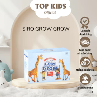 Siro GROW GROW - Nhật Bản Hỗ Trợ Giúp Bé Tăng Chiều Cao và Phát Triển Trí Não, PT Toàn Diện. Dành Cho Bé Trên 1 Tuổi