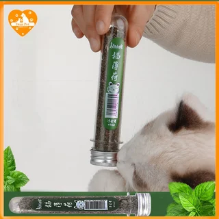 Cỏ bạc hà Mèo , Catnip cho mèo, Lá cỏ bạc hà mèo để loại bỏ búi lông, Cỏ bạc hà cho mèo xả streess (Catnip)