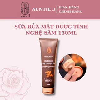 KEM RỬA MẶT DƯỢC TÍNH NGHỆ SÂM AUNTIE 3 - 150ML