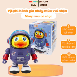 Đồ Chơi Vịt Phi Hành Gia Robot Nhảy Múa Phát Nhạc đồ chơi Space Duck Dance cho bé Quà Tặng Bé Trai Bé Gái