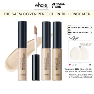 Kem che khuyết điểm The Saem Cover Perfection Tip Concealer (6.5g)