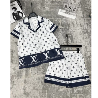 Bộ nữ pijama mặc nhà, ngủ dễ thương bộ cộc hè vải lụa cao cấp mẫu trơn mềm mịn mát mã 12