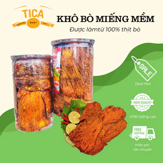 KHÔ BÒ MIẾNG SIÊU MỀM SIÊU NGON 300G - (TICA MART)