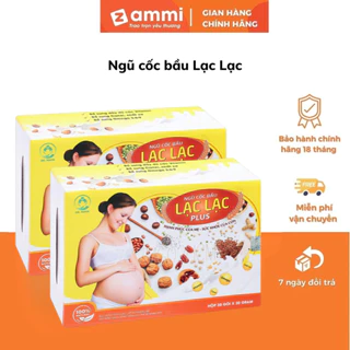 Ngũ cốc bầu Lạc Lạc, Ngũ cốc Bầu Dr.Maya không đường bổ sung dinh dưỡng vitamin tăng sức đề kháng, hỗ trợ tiêu hóa