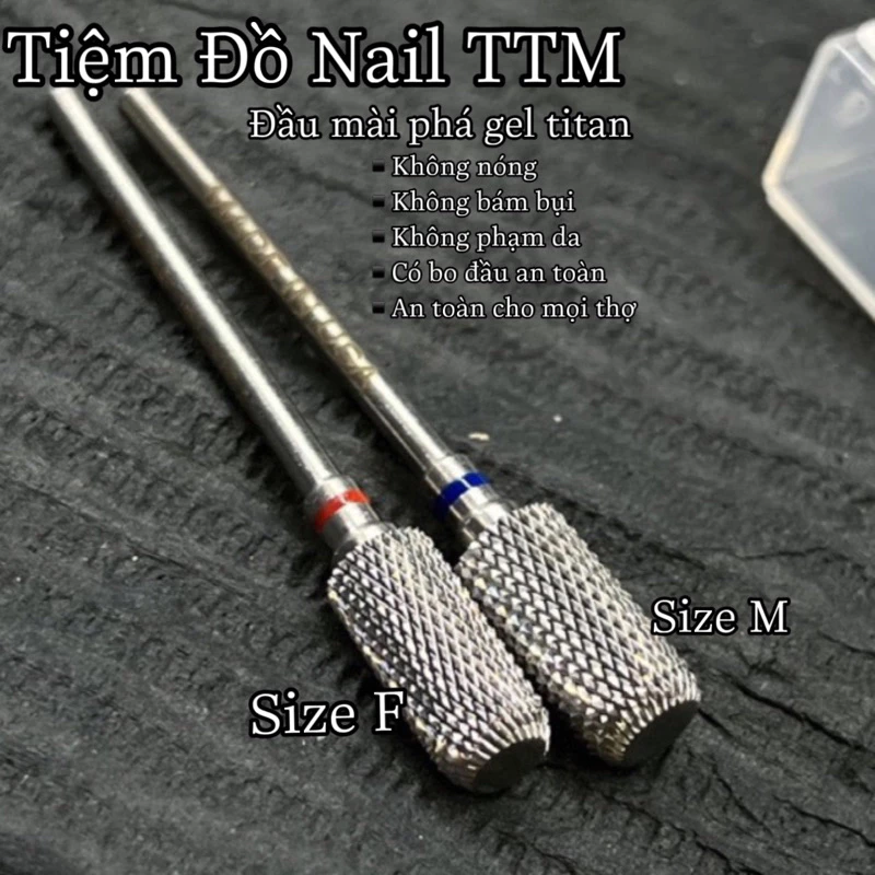 Đầu mài phá gel,mài mịn giá rẻ có bo đầu nhẹ