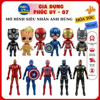 Mô Hình Nhân Vật Siêu Anh Hùng Avengers Loại 5 12 15 Nhân Vật