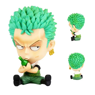 Mô hình One Piece chibi Zoro cực dễ thương cao 9cm