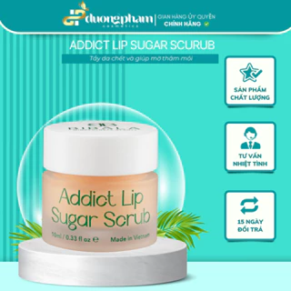 Kem Tẩy Da Chết Và Làm Mờ Thâm, Hồng Môi ADDICT LIP SUGAR SCRUB BIBALA 10gr