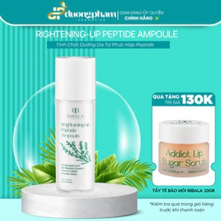 Tinh chất dưỡng da từ phức hợp Peptide Bibala RIGHTENING-UP PEPTIDE AMPOULE 30ml