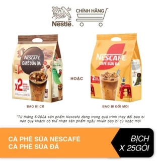 Nescafé cà phê sữa đá (bịch 25 gói x 24 g)
