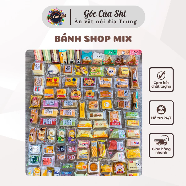 [HCM ] Bánh Mix Đài Loan Ngon Thùng 1KG Date Mới- Shop Sỉ