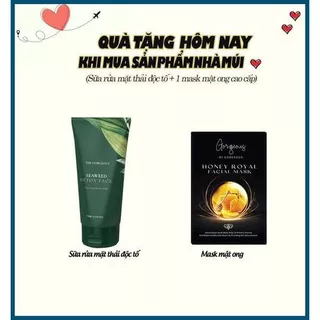 Sữa rửa mặt SeaWeed Detox Face tảo biển dịu nhẹ lành hính, hỗ rợ làm sáng da chính hãng 100ml