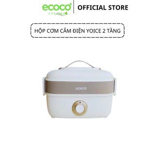 Hộp cơm cắm điện, hộp cơm đa năng, hộp cơm hâm nóng YOICE, 2 tầng, khay inox HÀNG CHÍNH HÃNG - BẢO HÀNH 12 THÁNG