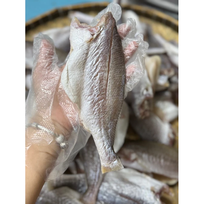 khô cá đù 1 nắng. -Tặng nước chấm khi mua 1 kg