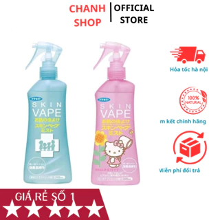 Xịt chống muỗi Skin An Toàn Dành Cho Bé Nhật Bản 200ml,xịt chống muỗi skinvape