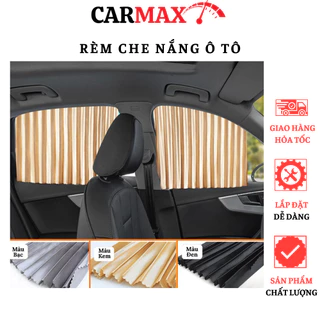 Rèm Che Nắng Ô Tô Bộ 4 Rèm Che Nắng Chất Liệu Vải Cao Cấp, Gắn Nam Châm Thông Minh CarMax