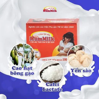 Cốm Mummilk Yến Sào hộp 20 gói