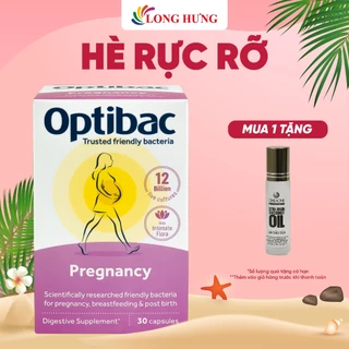 Men vi sinh Neubria OptiBac Probiotics For Pregnancy cho mẹ bầu và cho con bú (30 viên)