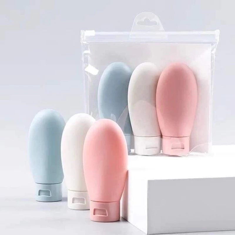 Chai Chiết, Tuýp Chiết Mỹ Phẩm Dầu Gội Sữa Tắm Du Lịch Mini Tiện Lợi 60ml Nhiều Màu 88467