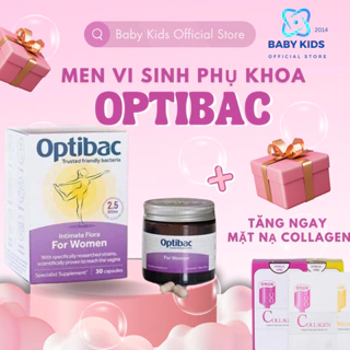 Men vi sinh Optibac tím Optibac Probiotics For Women, UK Anh Quốc hỗ trợ phụ khoa cho phụ nữ và mẹ bầu