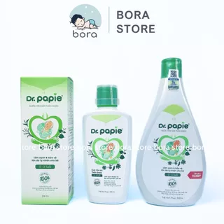 Nước tắm gội thảo dược Dr Papie 230/500ml cho bé