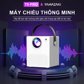 Máy Chiếu Mini Yamazaki Chính Hãng Độ Sáng Cao Full HD Kết Nối Đa Dạng Thiết Bị Qua Bluetooth HDMI