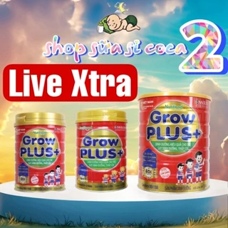 [Live Xtra] Nutifood Growplus Đỏ 900gr 1,5kg date mới