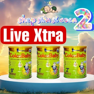 [Live Xtra] Vitadairy sữa bột Colosbaby Bio 0+1+2+ 800gr date mới đầy đủ mã QR